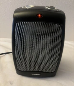 Ceramic Adjustable Thermostat Tabletop or Under-Desk Heater, Lasko