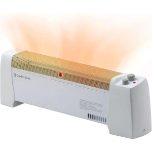 Electric Baseboard Space Heater with Adjustable Thermostat, Comfort Zone
