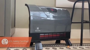 Infrared Space Heater with Remote Control, Energy Efficient, Heat Storm