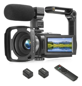 FHD 1080P Video Camera for YouTube, kimonie