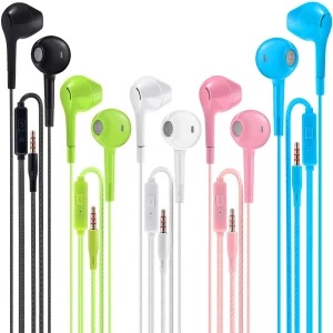 Noise Isolating Wired Earbuds with Microphone — Wireless Earbuds, Jogteg