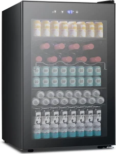 4.5 Cu.ft Beverage Refrigerator and Cooler, Kismile