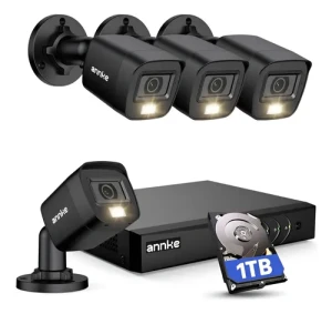 8CH H.265+ 3K Lite Wired Security Camera System, Annke