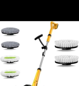 Cordless Electric Mop and Scrubber, qimedo