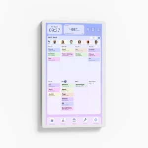 Digital Calendar Wall Touch Screen, cozyla