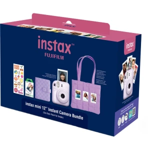 Instax Mini 12 Instant Camera + Pro Design Accessory Bundle, Fujifilm
