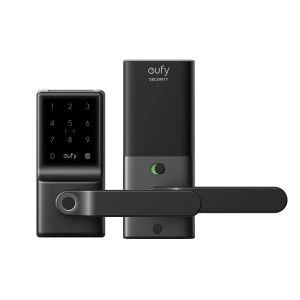 Keyless Fingerprint Door Lock with Handle — Smart Lock, eufy Security