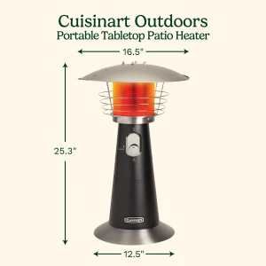 Portable Tabletop Patio Heater, Cuisinart