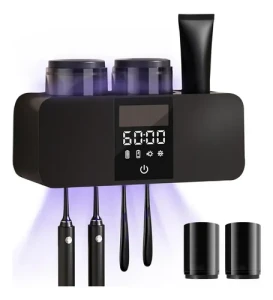 Smart Toothbrush Cleaner & Wall Mounted Holder, Stageya