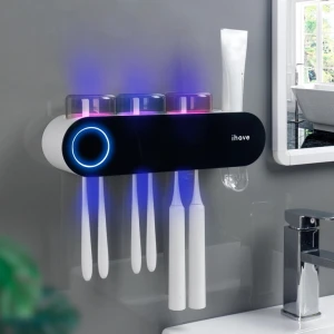 UV Toothbrush Sanitizer and Holder, iHave