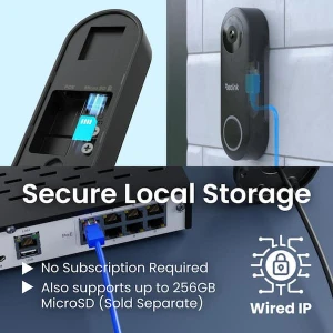 Video Doorbell PoE Camera — Video Doorbell, Reolink Digital