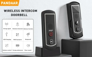 Wireless Intercom Doorbell — Video Doorbell, PANDAAR