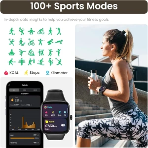 AMOLED S7 Smart Watch — Smart Watch, TOZO