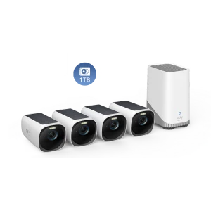 eufyCam S330 (eufyCam 3) 4-Cam Kit, eufy Security