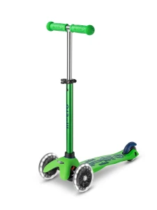 Mini Deluxe LED Three-Wheeled Scooter, Micro