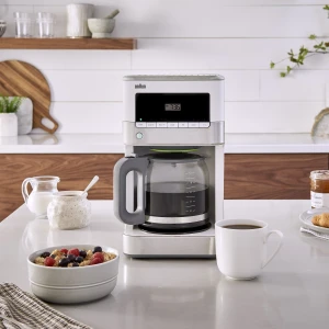 BrewSense Drip Coffee Maker — Coffee Maker, Braun