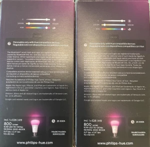 Smart 60W A19 LED Bulb — Smart Light Bulb, Philips Hue