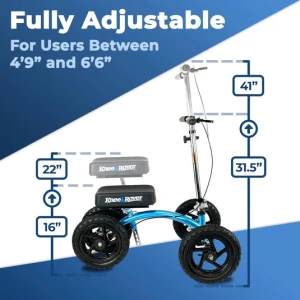 Quad All Terrain Knee Scooter, KneeRover