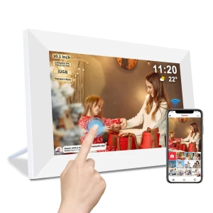 10.1 Inch Smart WiFi Digital Photo Frame, QCREA