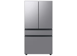 29 Cu. Ft. Bespoke Stainless Steel 4-Door French Door Refrigerator, Samsung