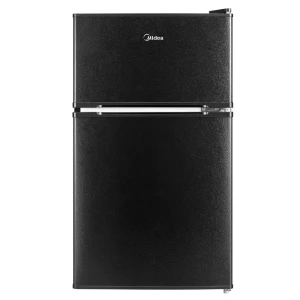 Double Door Mini Fridge with Freezer, Midea