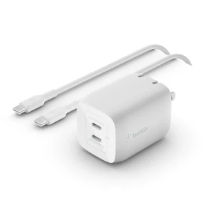 Dual USB-C GaN Wall Charger, Belkin