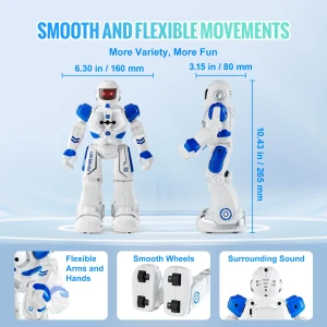 Gesture Sensing Programmable Remote Control Smart Robot, VEVOR
