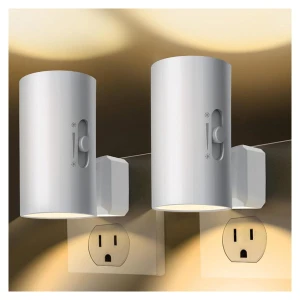 LED Night Light with Dusk to Dawn Sensor, WSKVEZZA