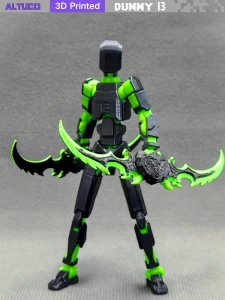 T13 Action Figure with Multiple Accessories, altuco
