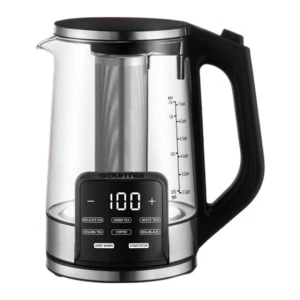 Electric Programmable Glass Kettle — Electric Kettle, Gourmia
