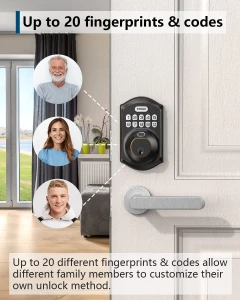 Fingerprint Door Lock — Smart Lock, TEEHO