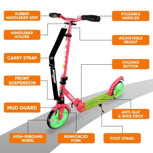 Lightweight and Foldable Kick Scooter, Hurtle