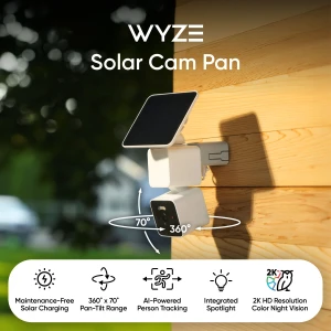 Solar Cam Pan — Security Camera, Wyze