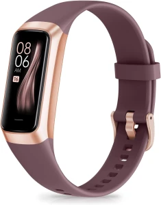 Fitness Tracker with Step Counter, Calories, Stopwatch, Heart Rate Monitor, Sleep Tracker, 1.10 inch AMOLED Touch Color... — Fitness Tracker, ST-CARE