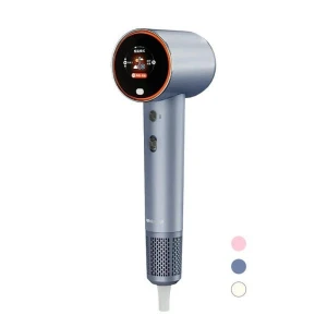 Hair Dryer with Smart LCD Screen and Plasma Ion Technology, UNIORANGE