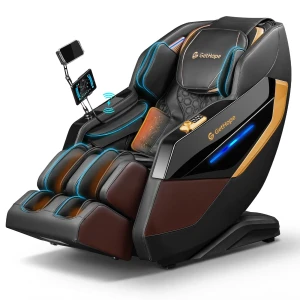 Massage Chair Full Body Ultra Long SL-Track Zero Gravity Recliner with Foot Roller, Airbags, Heating, AI Voice, Yoga... — Massage Chairs, Gethope