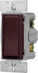 Color Change Kit Wi-Fi Smart Switch (Brown, Black and Gray) — Smart Switch, Eaton
