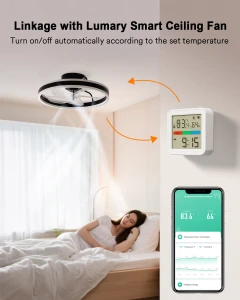 Smart Thermometer Hygrometer — Smart Thermometer, Lumary
