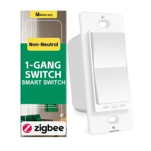 Zigbee Smart Light Switch (No Neutral) — Smart Switch, Martin Jerry
