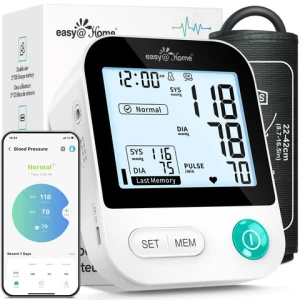Bluetooth Blood Pressure Monitor — Blood Pressure Monitor, Easy@Home