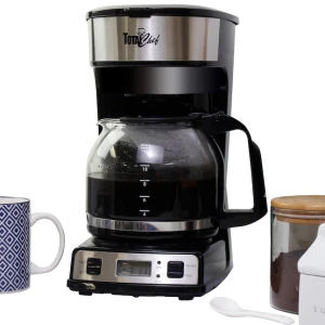 Coffee Maker 12 cup Drip Coffee Machine with Reusable Filter — Coffee Maker, Koolatron