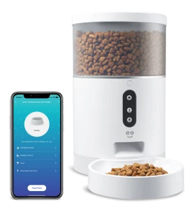 Smart Feeder, 4 Liter Automatic Pet Dog and Cat Feeder — Automatic Pet Feeder, Merkury Innovations