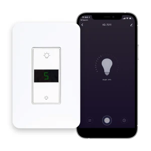 Smart Ligting LED Display Dimmer Switch — Smart Switch, JONATHAN Y