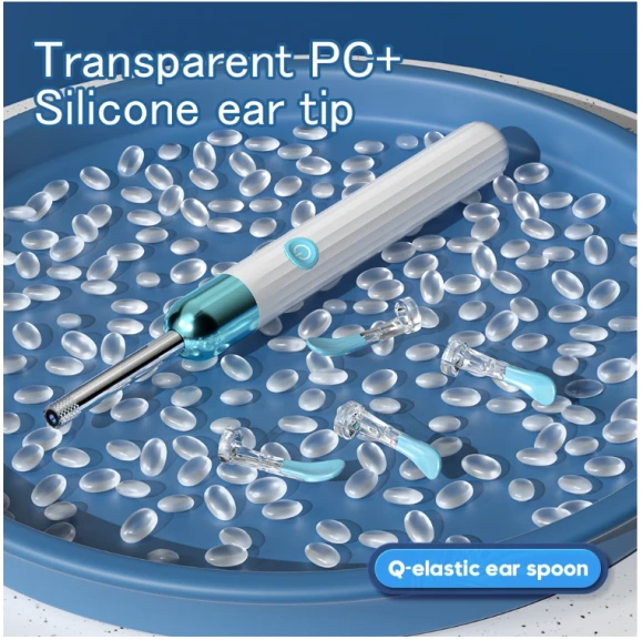 WiFi Intelligent Visual Ear Spoon Hi-Def Endoscope — Electric Ear Cleaner, X1