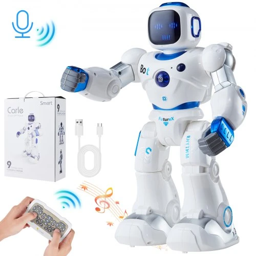Talking Dancing RC Robot Toy with Voice Control and APP Remote, VEVOR