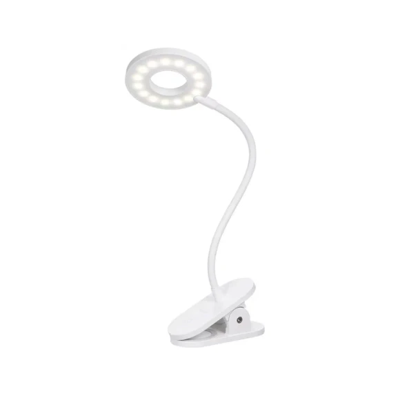 LED Desk Lamp with Clip - Foldable, Portable, 3 Lighting Modes, Yeelight