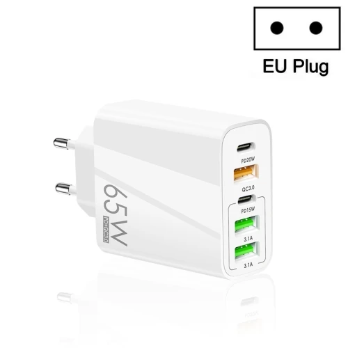 Dual PD Type-C + 3 x USB Multi Port Charger