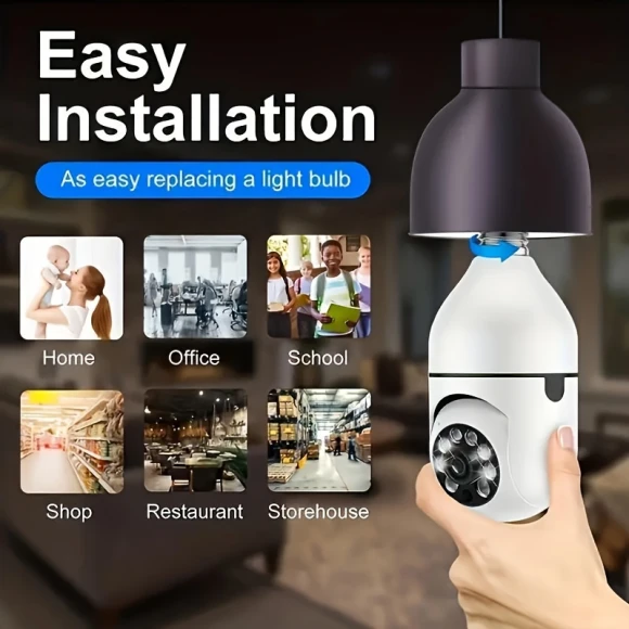 355 Degree Pan/Tilt IP Security Camera with Motion Detection and Night Vision