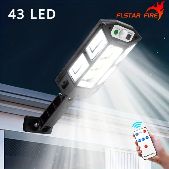 Adjustable Solar Post Light with Motion Sensor