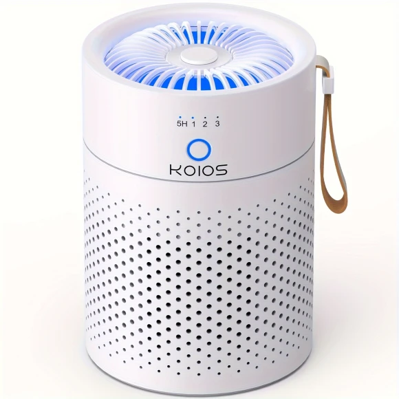 H13 Filter USB Air Purifier for Desktop, KOIOS